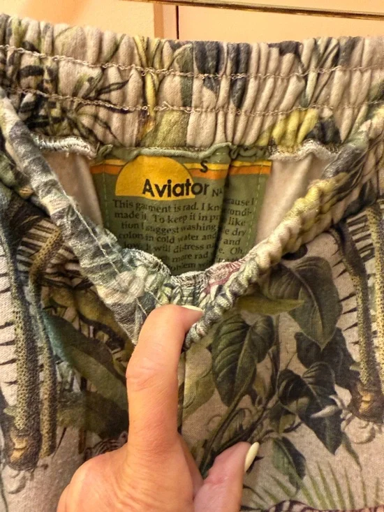 Aviator Nation Green Jungle Women's Sweatsuit - Picture 3 of 4
